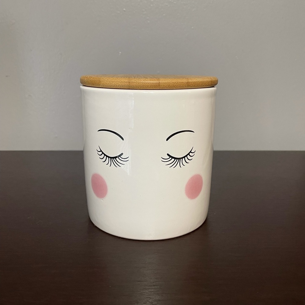 Jar with face